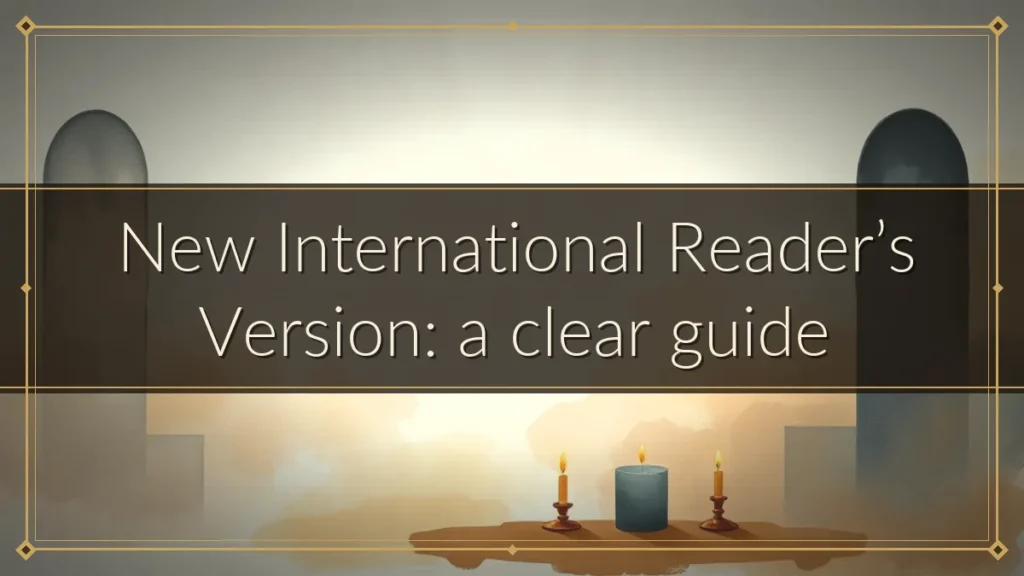 New International Reader’s Version: a clear guide