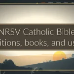 NRSV Catholic Bible: editions, books, and uses