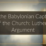 On the Babylonian Captivity of the Church: Luther’s Argument