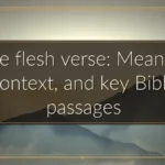 One flesh verse: Meaning, context, and key Bible passages