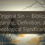 Original Sin — Biblical Meaning, Definition, and Theological Significance