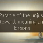 Parable of the unjust steward: meaning and lessons