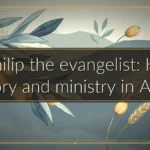Philip the evangelist: His story and ministry in Acts