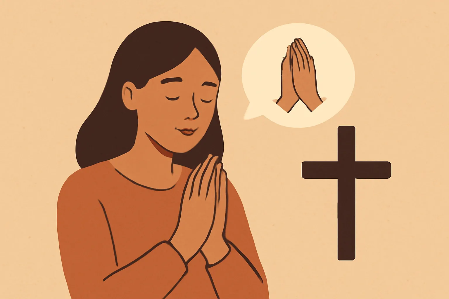 pray and thank god