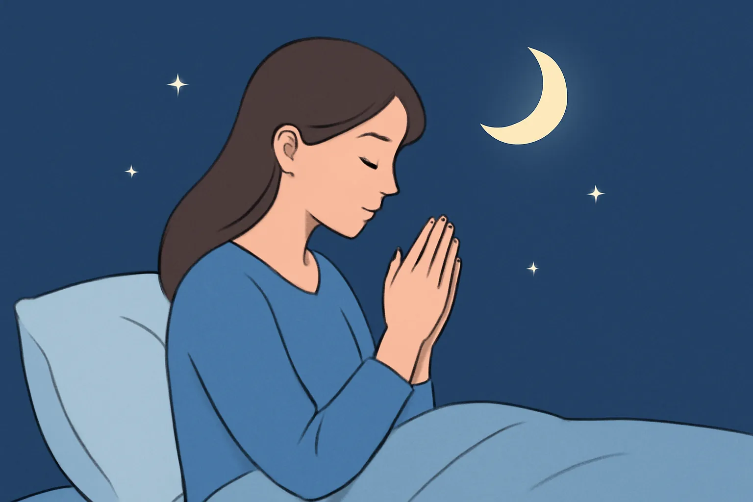 prayer before sleep at night
