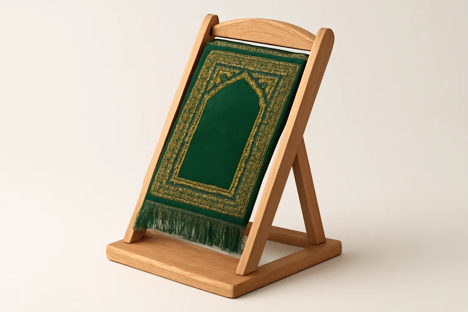 prayer mat stand