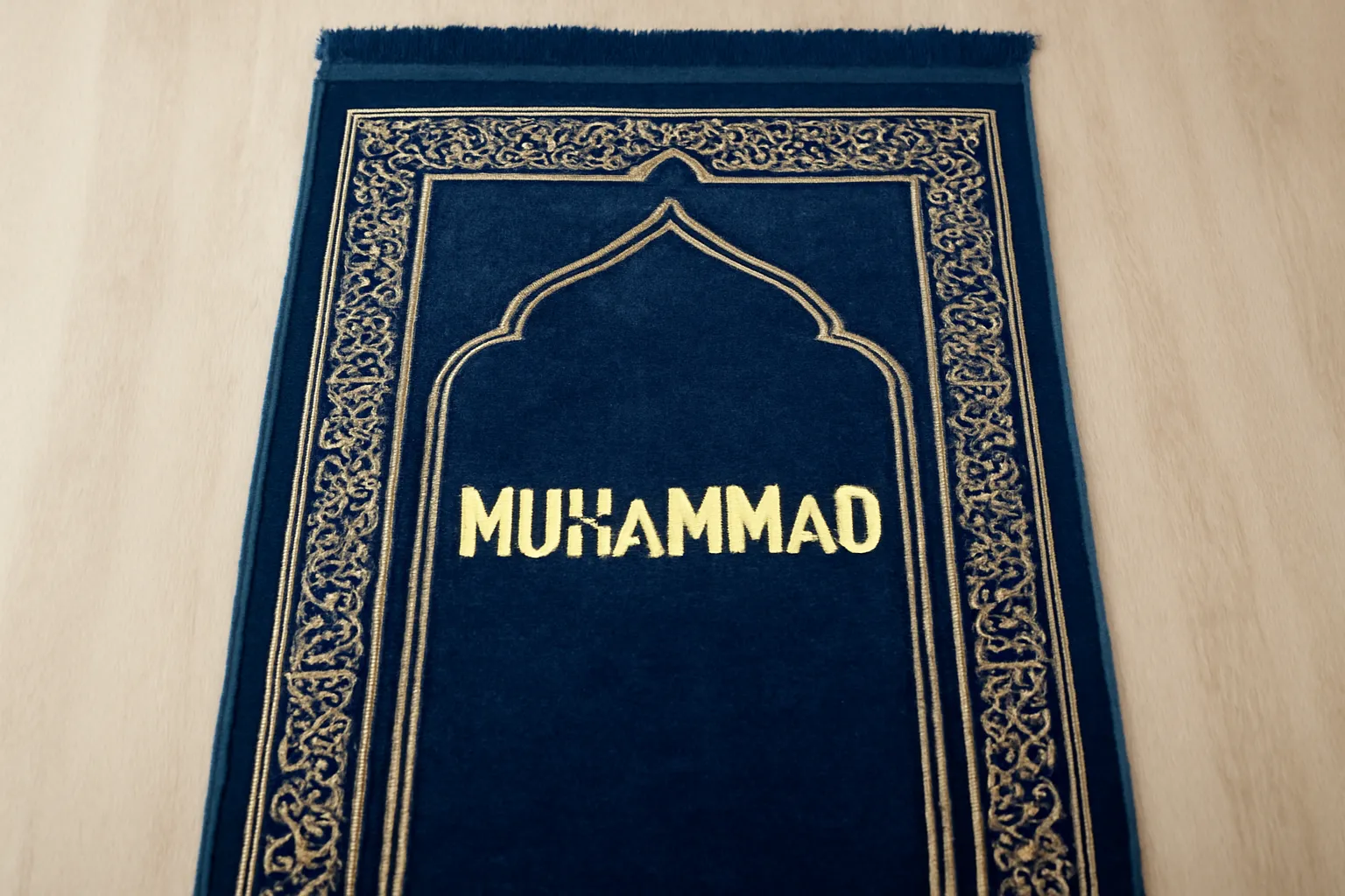 prayer mat with name
