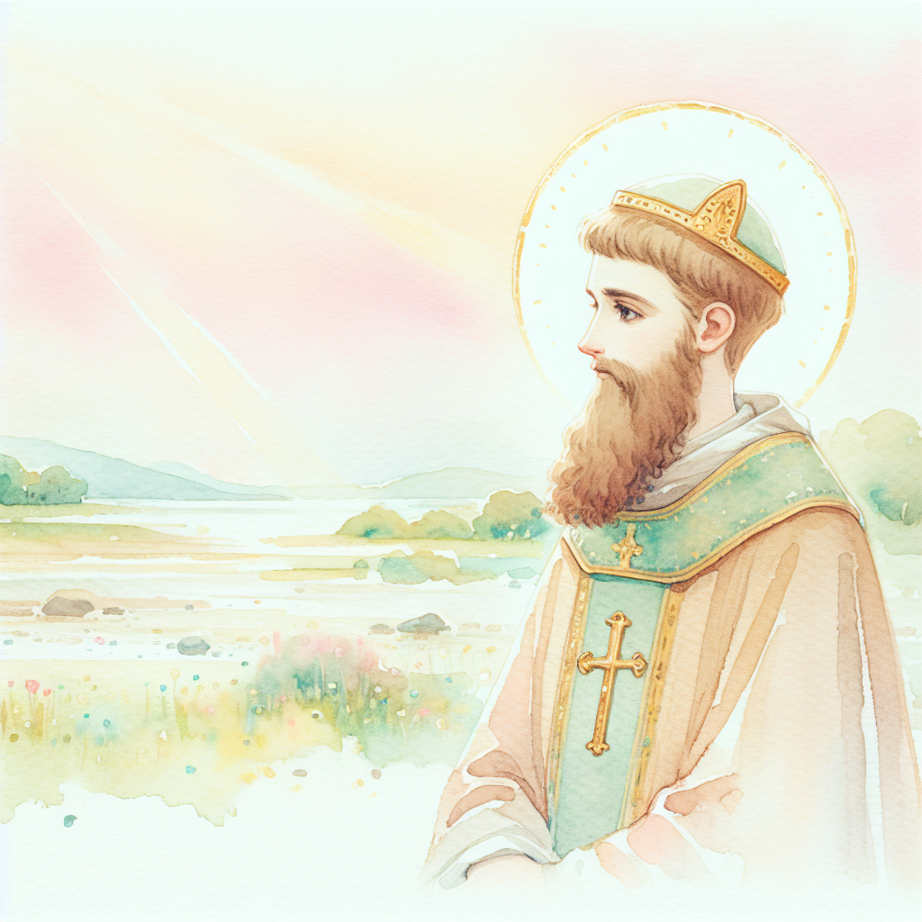 Printable Saint Columba Prayer Card — Free Download