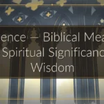 Prudence — Biblical Meaning and Spiritual Significance of Wisdom