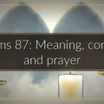 Psalms 87: Meaning, context, and prayer Psalms 87: Meaning, context, and prayer