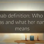 Rahab definition: Who she was and what her name means Rahab definition: Who she was and what her name means