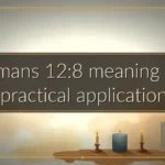 Romans 12:8 meaning and practical application
