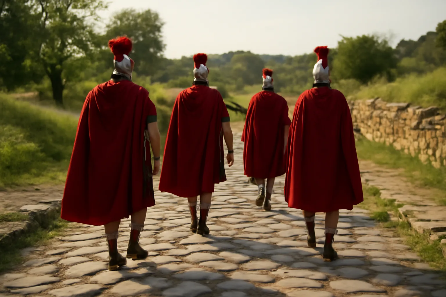 romans walk