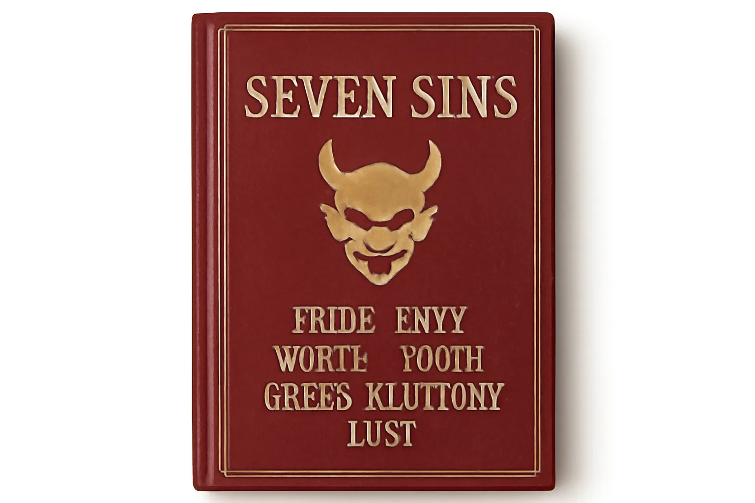 seven sins book