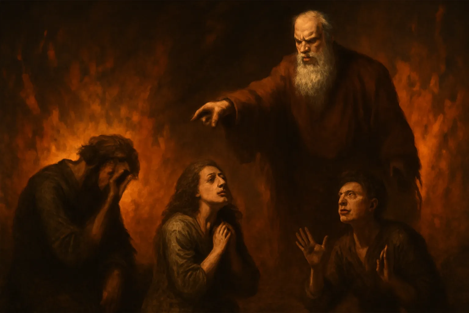 sinners of an angry god