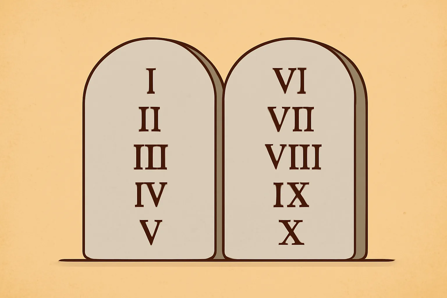 summarize the ten commandments