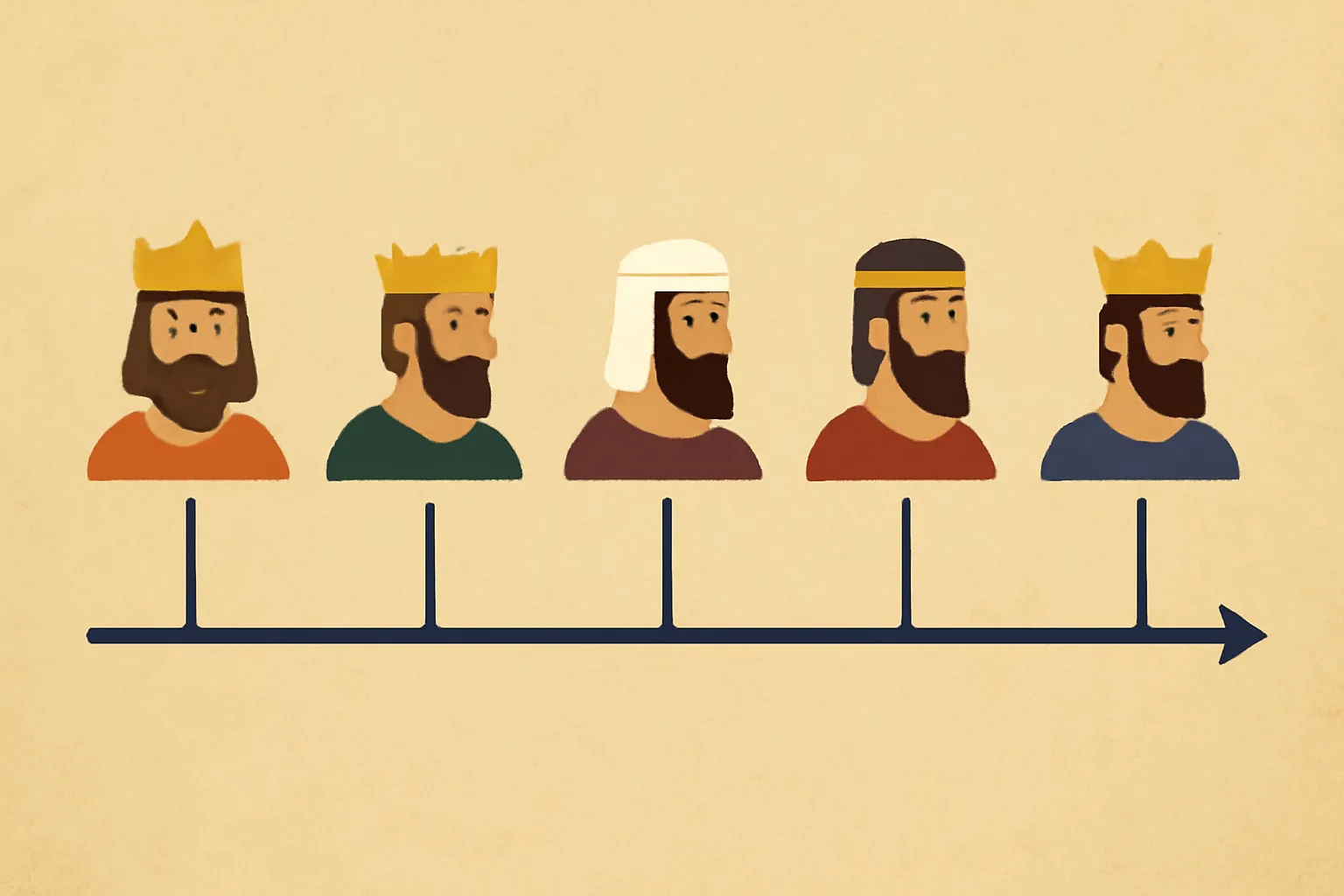 timeline of israel's kings