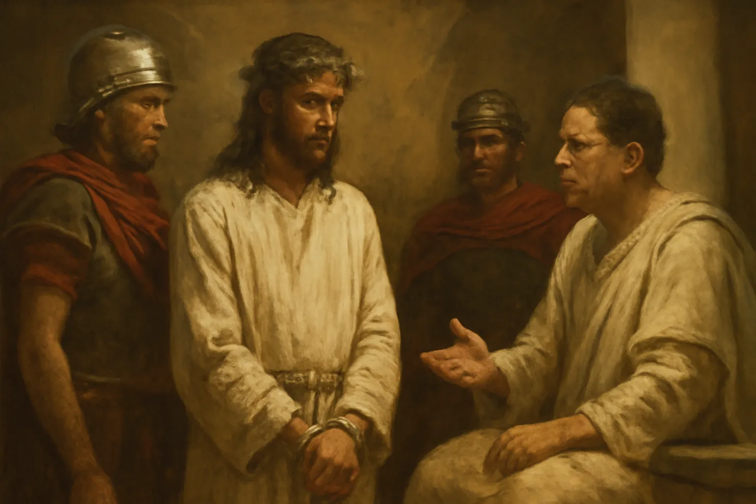 trial before pontius pilate