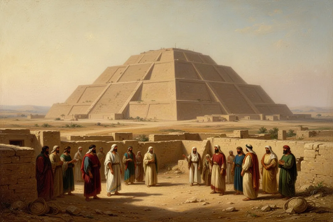 Great Ziggurat of Ur at Tell el-Muqayyar in southern Iraq