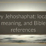 Valley Jehoshaphat: location, meaning, and Bible references Valley Jehoshaphat: location, meaning, and Bible references