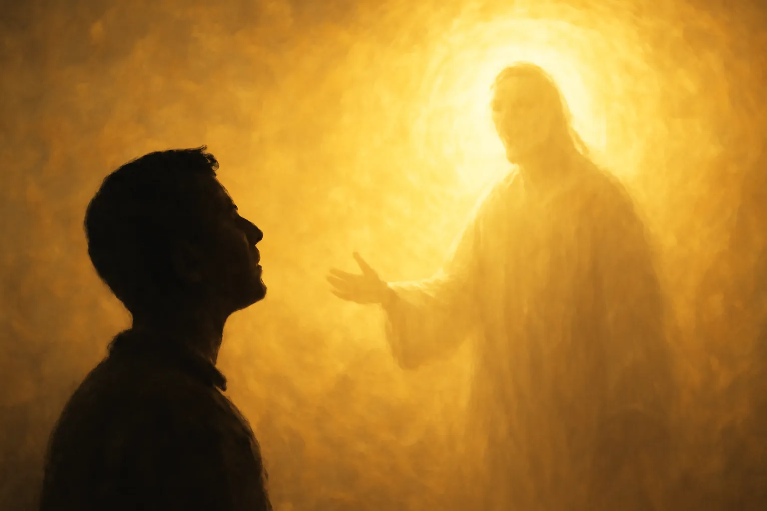 what does god's voice sound like