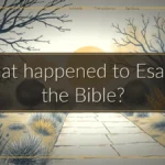What happened to Esau in the Bible?