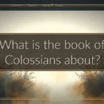 What is the book of Colossians about? What is the book of Colossians about?