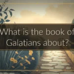 What is the book of Galatians about?