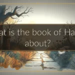 What is the book of Haggai about?