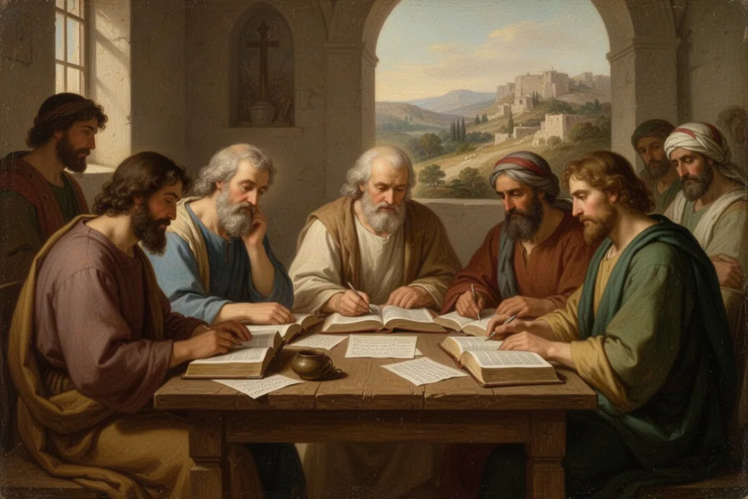 Church Bible study comparing Christian beliefs about the rapture