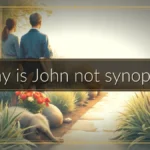 Why is John not synoptic?