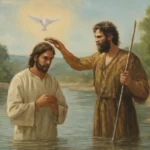 why was jesus baptized by john