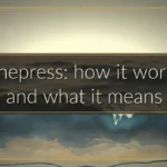 Winepress: how it worked and what it means